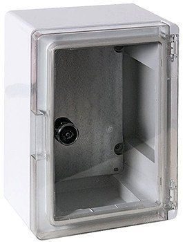 Шафа з АБС-пластику e.plbox.210.280.130.tr, 210х280х130мм, IP65 з прозорими дверима E.NEXT CP5011 CP5011 фото