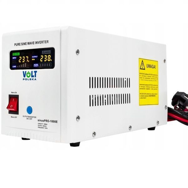 Аварийный источник питания SINUS PRO 1000 E ИБП UPS 1000ВА/700 Вт VOLT с чистым синусом 12 В &rarr; 230 В 3SP091012E фото