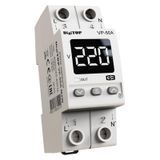 Peле напряжения VP-50A M2W (белый инд) с термозащитой DigiTOP Реле напруги VP-50A M2R фото