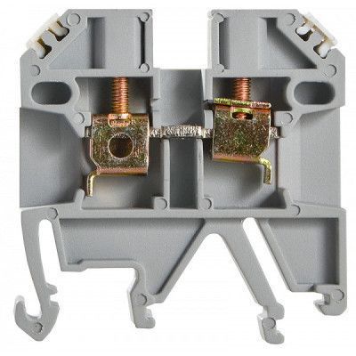 Клеммная колодка JXB-10 серый CHINT 554037 для подключения и распределения электрических цепей 554037 фото