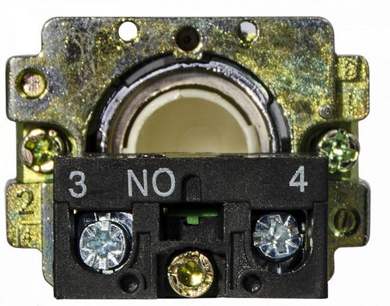 XB2-BA11 Кнопка "Старт" біла N/O АСКО-УКРЕМ A0140010061 для використання в електричних колах A0140010061 фото
