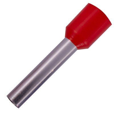 Изолированный втулочный наконечник e.terminal.stand.e6018.red 6,0 кв.мм, красный, 100шт E.NEXT s30360 s3036064 фото
