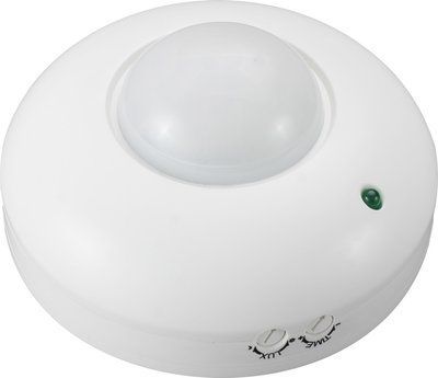 Датчик руху інфрачервоний стельовий e.sensor.pir.07.white(білий), 360&deg;, IP20 E.NEXT s061001 s061001 фото