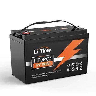 Літієва батарея 12В 100А&middot;год LiTime LiFePO4 з BMS LiTime 12V 100Ah фото