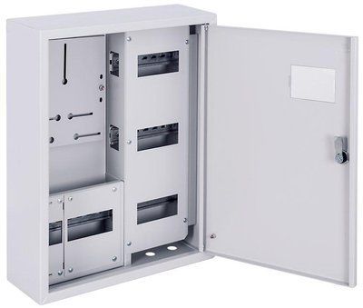 Корпус обліку металевий e.mbox.pro.n.f3.27 IP31 навісний під 3ф лічильник, 27 модулів E.NEXT p0100223 p0100223 фото