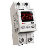 Peле напряжения VP-50A M2R (красный инд) с термозащитой DigiTOP Реле напруги VP-50A M2R фото