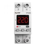 Peле напряжения VP-63A M2R M2R красный индикатор с термозащитой DigiTOP, кварцевый резонатор Реле напруги VP-63A M2R фото