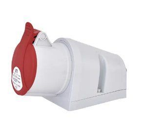 Настенная розетка EZ-3253 IP44 (32A, 400V, 3P+N+PE) tм ЕТІ 4482039 4482039 фото
