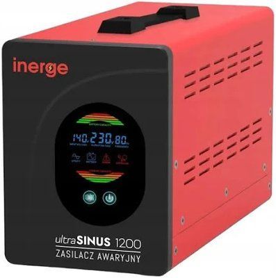 Джерело аварійного живлення ultraSINUS UPS 1200VА/800W Inerge EPS-12-1200-T1 фото