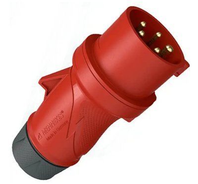 Штекер PowerTOP Xtra з ErgoCONTACT 32А 5п 6г 400В, IP54 | MENNEKES 13626 фото