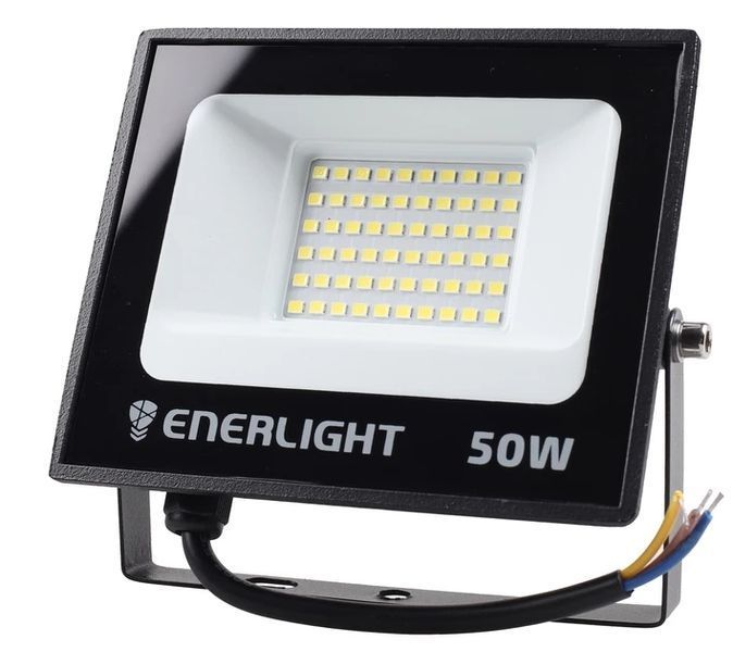 Прожектор светодиодный ENERLIGHT MANGUST 50Вт 6500K с датчиком MANGUST50SMD80СS фото
