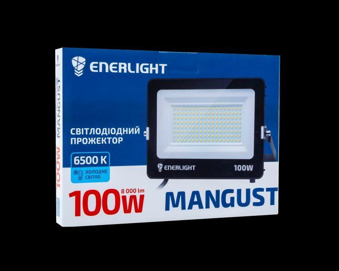 Прожектор светодиодный ENERLIGHT MANGUST 100Вт 6500K MANGUST100SMD80С фото