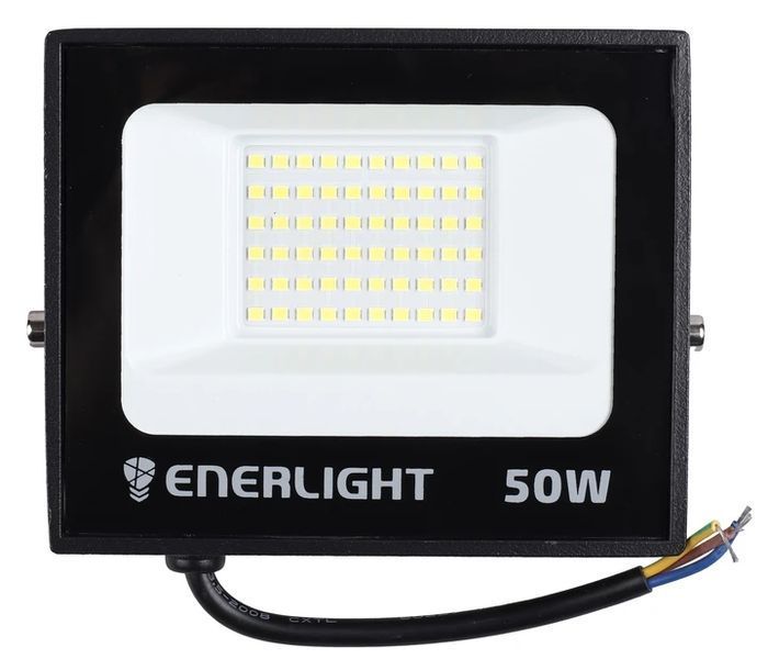 Прожектор светодиодный ENERLIGHT MANGUST 50Вт 6500K с датчиком MANGUST50SMD80СS фото