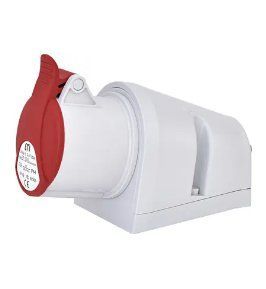 Настенная розетка EZ-3243 IP44 (32A, 400V, 3P+PE) tм ЕТІ 4482038 4482038 фото