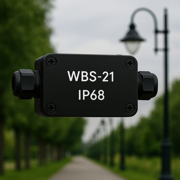 Коробка розподільча з клемником WBS-21 IP-68 507130 TAKEL , для з'єднання кабельних ліній у вологих середовищах 507130 фото