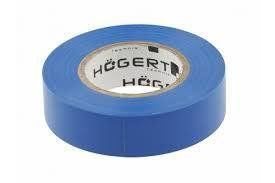 Ізоляційна стрічка 0,13 мм x 19 мм x 20 м, Синя HOEGERT HT1P283 фото
