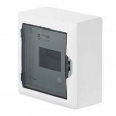 Наружный распределительный щит EP LUX 1/6мод. N+PE _IP40 Elektro Plast 2501-01 2501-01 фото