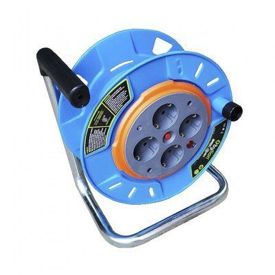 Котушка для кабелю з т/з CR-SE-1000 Bylion 403402 для зберігання та транспортування електрокабелю 403402 фото