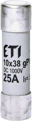 Предохранитель CH 10x38 gPV 25A 1000V (30kA) ЕТІ 2337924770 фото
