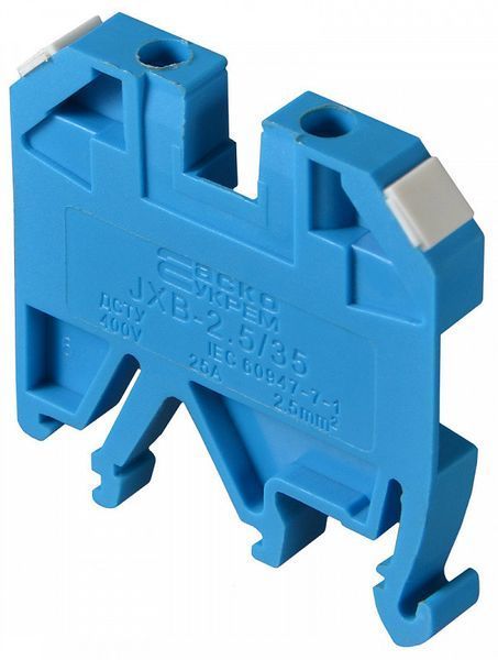 Клеммник JXB 2,5/35 синий АСКО-УКРЕМ A0130010022 A0130010022 фото