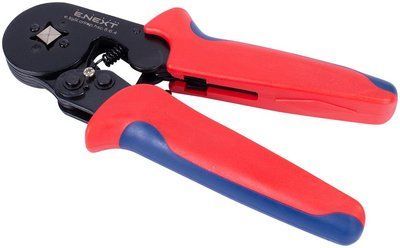 Інструмент E.NEXT e.tool.crimp.hsc.8.6.4 для обтиску ізольованих наконечників 0,08-6 кв.мм t002015 фото