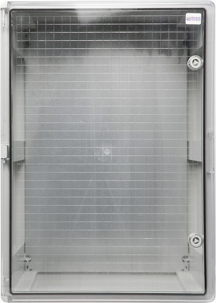 Корпус з АБС-пластику, прозорі дверцята, 50*70*25, ІР65, серії UBox для розміщення та захисту електротехнічного обладнання A0270010032 фото