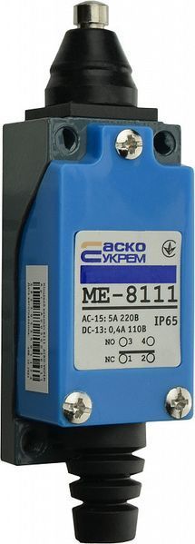 Вимикач кінцевий шляховий МЕ 8111 АСКО-УКРЕМ A0050030011 фото
