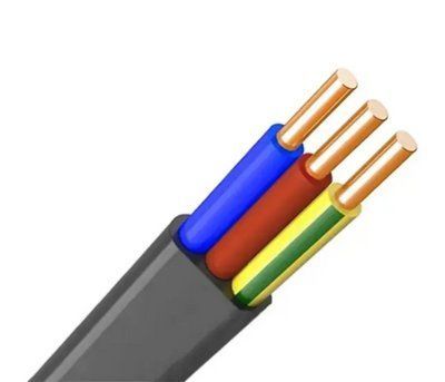 Кабель мідний BВГнг LS П 3х 2,5 "Каблекс" Україна Одеса KUc13-3325 для стаціонарної прокладки в приміщенях KUc13-3325 фото