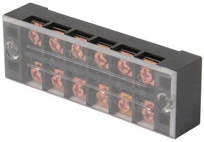 Захищена клемна колодка E.Next e.tc.protect.35.6, 35А, 6 полюсів TB 3506 (p056013) p056013 фото